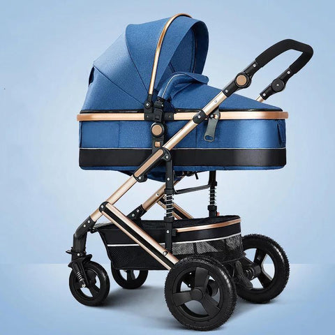 New 2023 Lightweight Luxury Baby Stroller 2 in 1,Portable High Landscape-TB00355-Veeddydropshipping