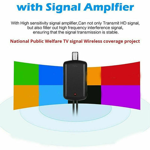 1080P Indoor Digital TV Antenna HD HDTV Antena DVB-T/T2 DVB T/T2 DVBT2 -CE01020-Veeddydropshipping