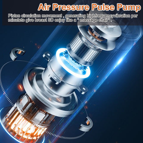 LCD Bilateral Electric Milk Feeding Breast Pump Automatic Massage-TB00690-Veeddydropshipping