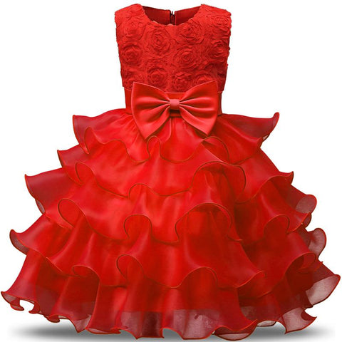 Children Luxury Party Formal Dress For Wedding Birthday Kids Christmas-TB00841-Veeddydropshipping