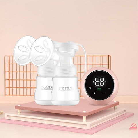 Breast Pump Bilateral Milk Pump Baby Bottle Postnatal Supplies Electric-TB00682-Veeddydropshipping
