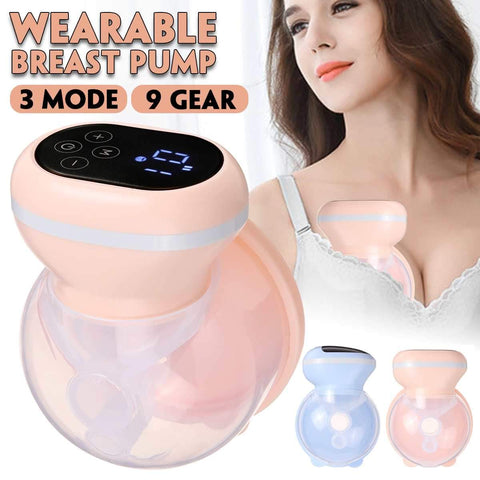 Bioby 3 Modes Electric Breast Pump Wearable Mute Milk Feeding-TB00687-Veeddydropshipping