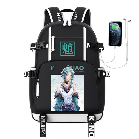 Backpack  Xiao Schoolbag Male Female High Capacity Shoulder-BS00285-Veeddydropshipping
