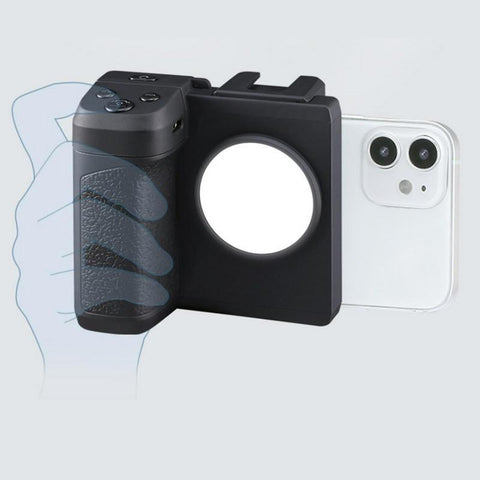 Phone Tripod Mount Blue Tooth Remote Phone Tripod Mount Smartphone Holder Clip Compatible-PA00844-Veeddydropshipping