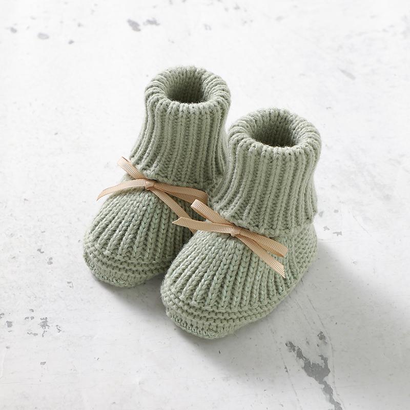 Newborn Baby Romper Shoes Gloves Set Knit Girl Boy Jumpsuit Boot-TB00297-Veeddydropshipping-5
