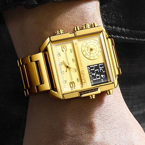 Luxury Original Men Sports Wrist Watch Quartz Steel Waterproof-JW00788-Veeddydropshipping