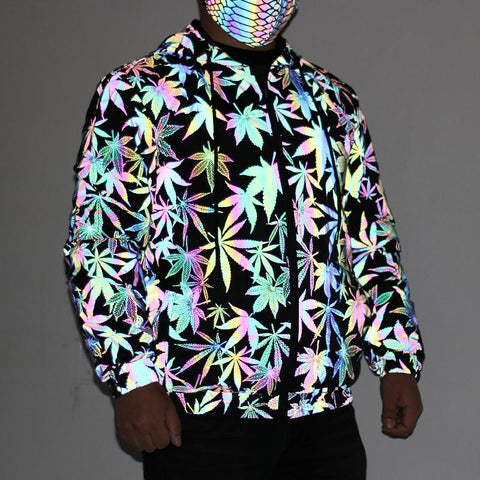 Reflect Light Workout Coats Techwear Harajuku Night-MF01138-Veeddydropshipping
