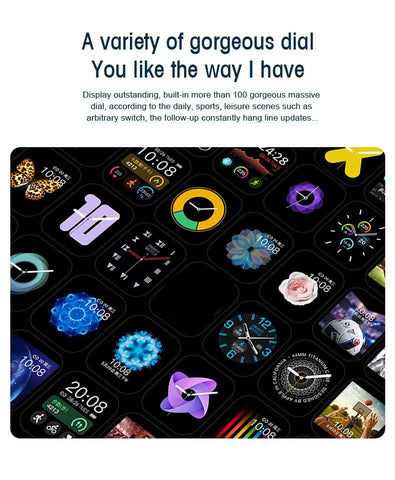Sport Heart Sleep Monitoring Smartwatch for Android IOS Xiaomi phone-JW00997-Veeddydropshipping