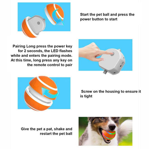 Smart Interactive Dog Toy Ball For Puppy-HA01500-Veeddydropshipping