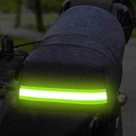 1pair Motorcycle Handlebar Muffs Summer Airy 3D Oxford Waterproof Sun-OS01141-Veeddydropshipping