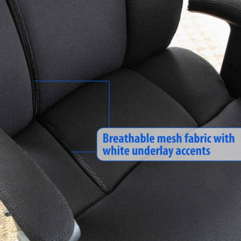 Mid Back Adjustable Manager Office Chair-HA01596-Veeddydropshipping