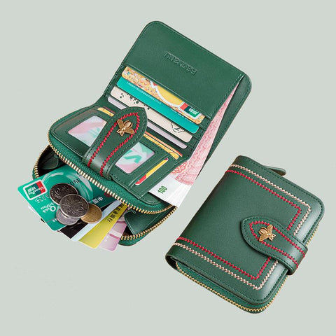 Cardholders Luxury ארנקים לנשים  Coin Purses Ladies Small-BS00620-Veeddydropshipping