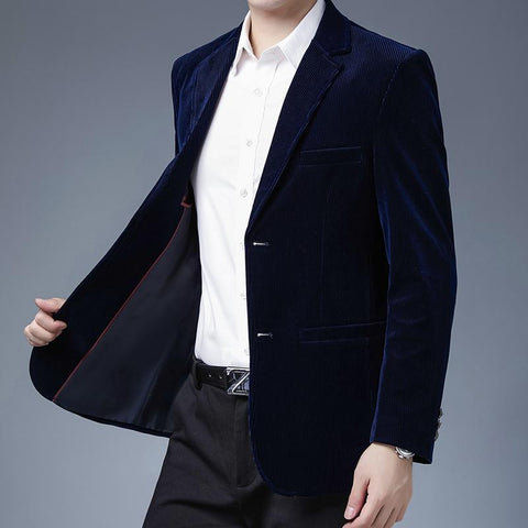 Brand Designer Business Casual Classic Corduroy Elegant-MF01259-Veeddydropshipping