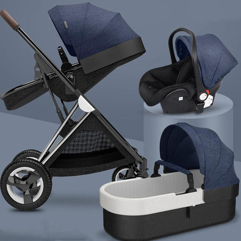 New Baby stroller 3 in1,four wheels stroller,2 in 1 baby car,kinderwagen-TB00367-Veeddydropshipping