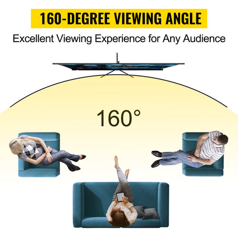 Tripod Projector Screen Portable Home Cinema-Veeddydropshipping