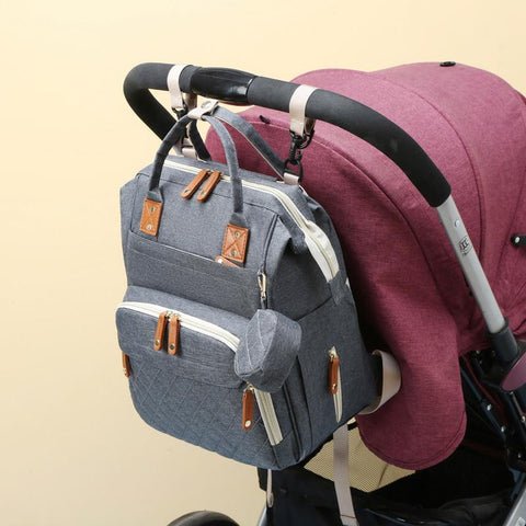 USB Design Mummy bag Diaper Bag Baby Care Large Capacity-TB00214-Veeddydropshipping