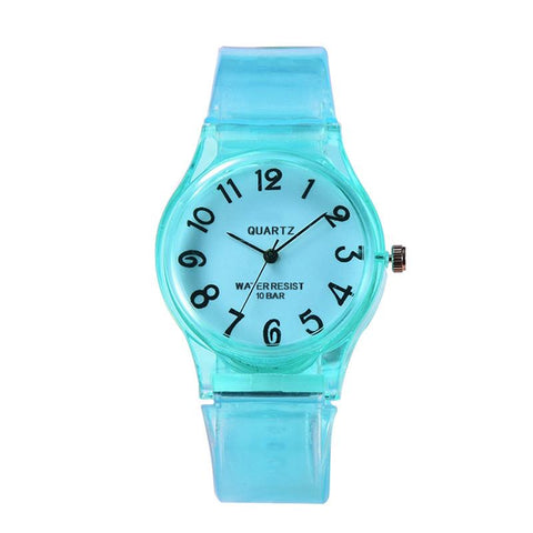 quartz watch women lovely transparent candy clock-JW01078-Veeddydropshipping