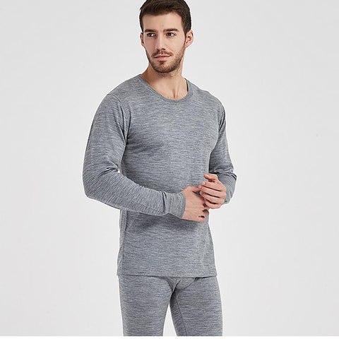 Winter 250gsm thickness Thermal Warm Underwear set-MF01546-Veeddydropshipping