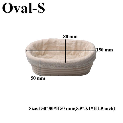 Fermentation Basket Banneton Bread Proofing Baskets-HA01183-Veeddydropshipping