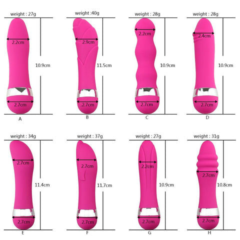 G Spot Vagina Vibrator Clitoris Anal Plug Butt Erotic Sex Toys for Woman Men -BH01305-Veeddydropshipping