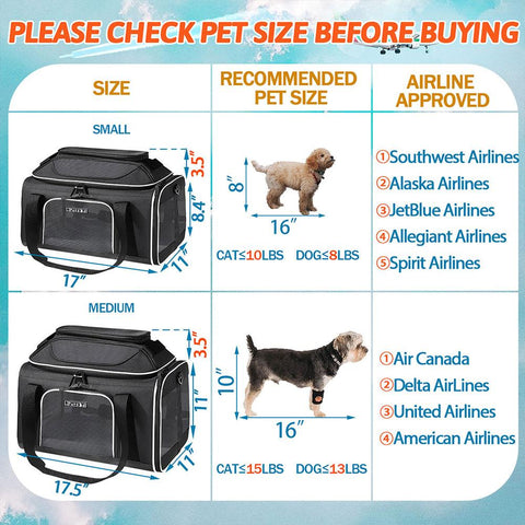 Petskd Pet Carrier Top-Expandable Delta-HA01977-Veeddydropshipping