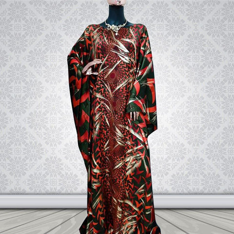 African Dresses Women Evening Party Maxi Dress-WF01676-Veeddydropshipping