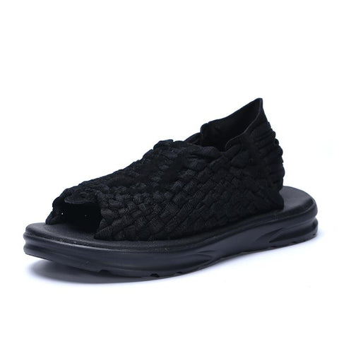 Men Women Beach Outdoor Mens Casual Woven Shoes-BS01546-Veeddydropshipping