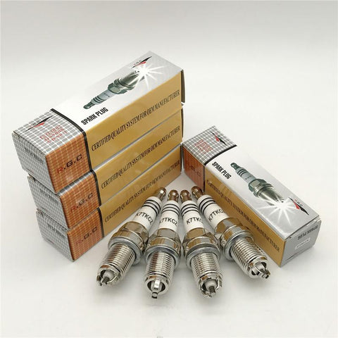 4pcs LPG CNG LNG Spark Plug ET-BKR7-LPG FOR IK20TT VK20 BKR6EIX-AM00107-Veeddydropshipping