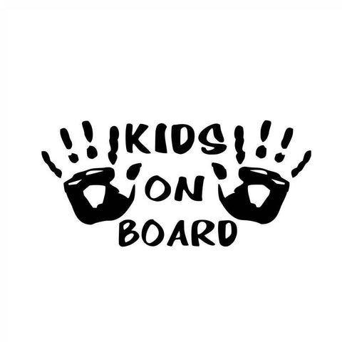 Car Sticker Products KIDS ON BOARD Motorcycle Stickers Stylish-AM00068-Veeddydropshipping
