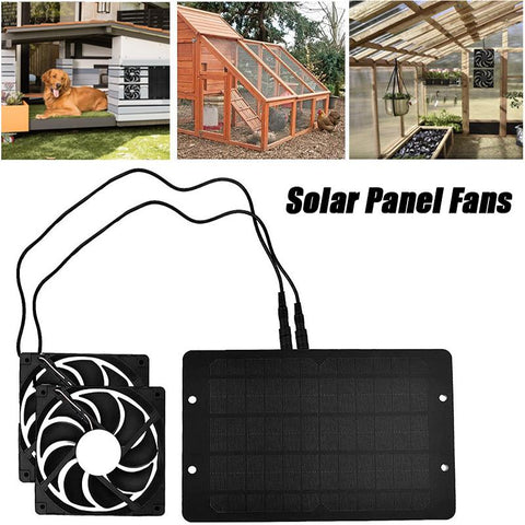 Solar Panel Fans Kit Solar Powered-TI00736-Veeddydropshipping