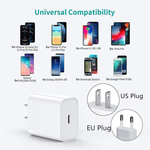 20W Pd Usb C Charger For apple Iphone 13-PA01121-Veeddydropshipping