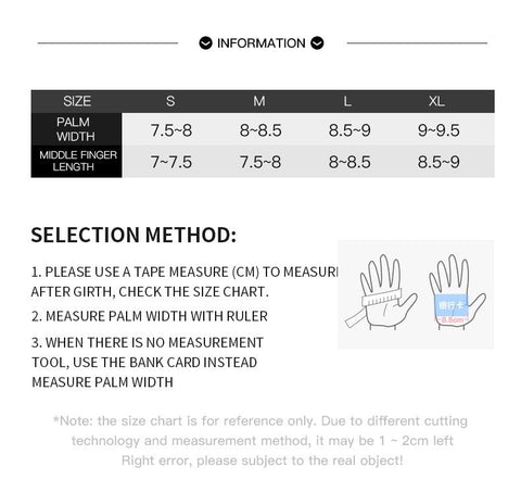 Winter Cycling Gloves With Wrist Support Touch Screen Bicycle Gloves Outdoor -OS00984-Veeddydropshipping