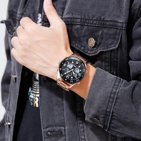 Men Digital Watch Luxury Brand Stopwatch Sport Wristwatch -JW00756-Veeddydropshipping