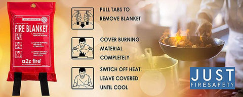 Safety Fire Blanket Fiberglass Emergency Survival Fire-CO00608-Veeddydropshipping