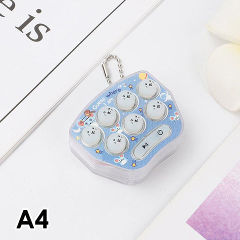 Mini Portable Game Console Keychain Children Handheld Game Console Toy Puzzle-CE01498-Veeddydropshipping