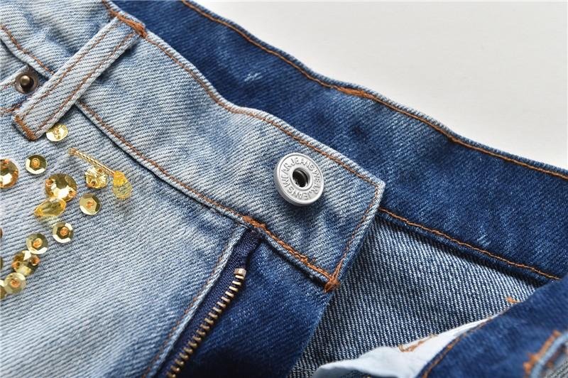 Street Fashion Beading Short Skirt-Veeddydropshipping