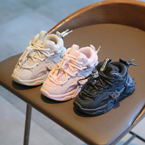 Plush Children Chunky Sneakers Waterproof Boys Sports Shoes-TB00154-Veeddydropshipping