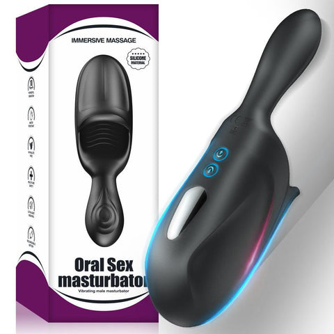 Powerful Male Vibrator Glans Massager Penis Stimulation penis delay trainer -BH01213-Veeddydropshipping