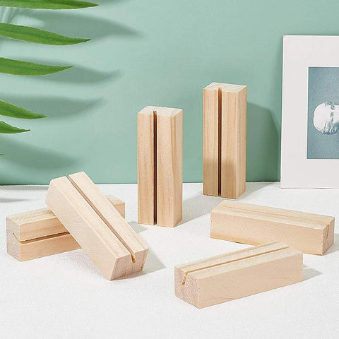 Jewelry Display Wooden Base Stands Holders Earring Cards-JW01677-Veeddydropshipping