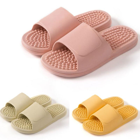 Open Toe Shower Slippers PVC Non-Slip Slide Sandals-BS01102-Veeddydropshipping