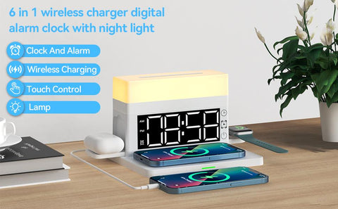 BXGG Wireless Charging Station 3 in 1 Charging Station For Multiple Devices-PA01102-Veeddydropshipping