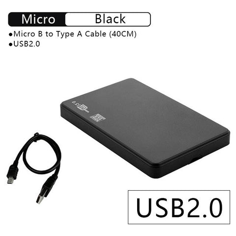 Hard Drive  transparent Mobile External Case-CO00932-Veeddydropshipping
