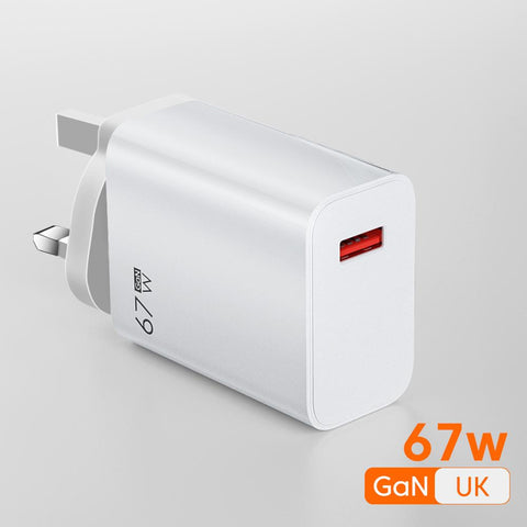 67W GaN USB Fast Charging Phone Charger Quick Charger-PA00343-Veeddydropshipping