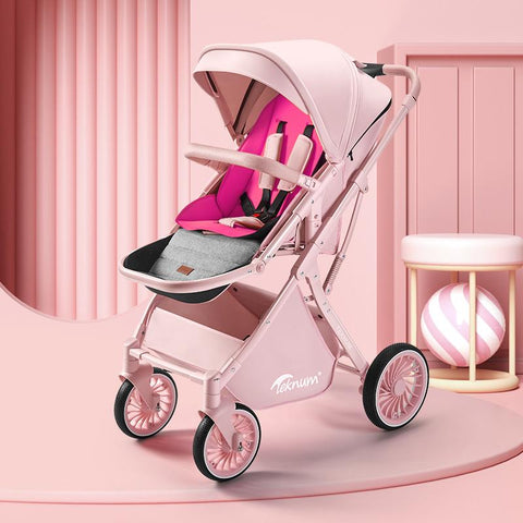 Baby stroller luxury High landscape design 2 in 1 shock absorption-TB00388-Veeddydropshipping
