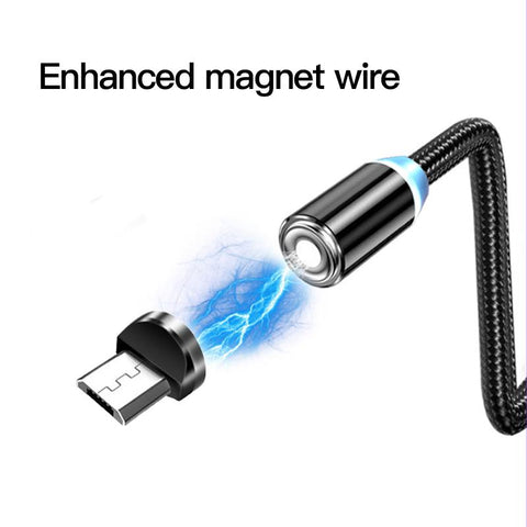 Magnetic Data Cable USB Fast Charging-Veeddydropshipping