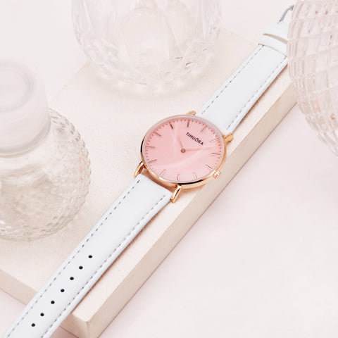 Watches  Ladies Leather Shell Dial Wrist Watch For Women -JW00938-Veeddydropshipping