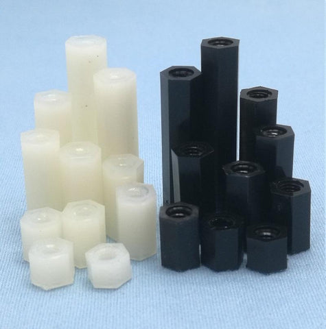 Screw Flat Head  Female Plastic Nut-TI00599-Veeddydropshipping