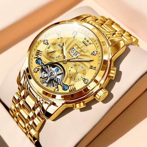 Watch Automatic Mechanical  Luxury Stainless Steel -JW00635-Veeddydropshipping