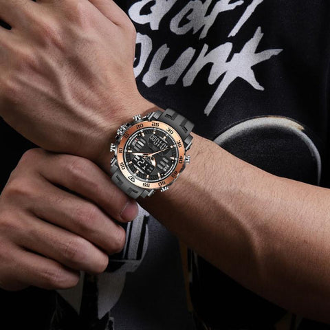 Quartz Man Watches Military Sports Digital Dual Display Watch-JW00797-Veeddydropshipping