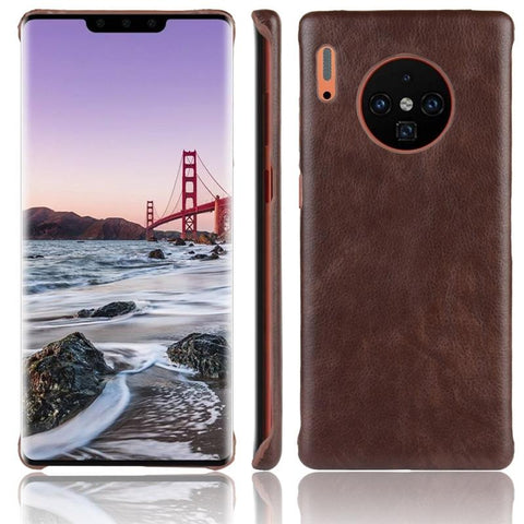 Leather Case for Huawei P40 Mate 40 30 Pro 20 Lite Pro Nova 7i Case Hard Matte Cover-PA00300-Veeddydropshipping